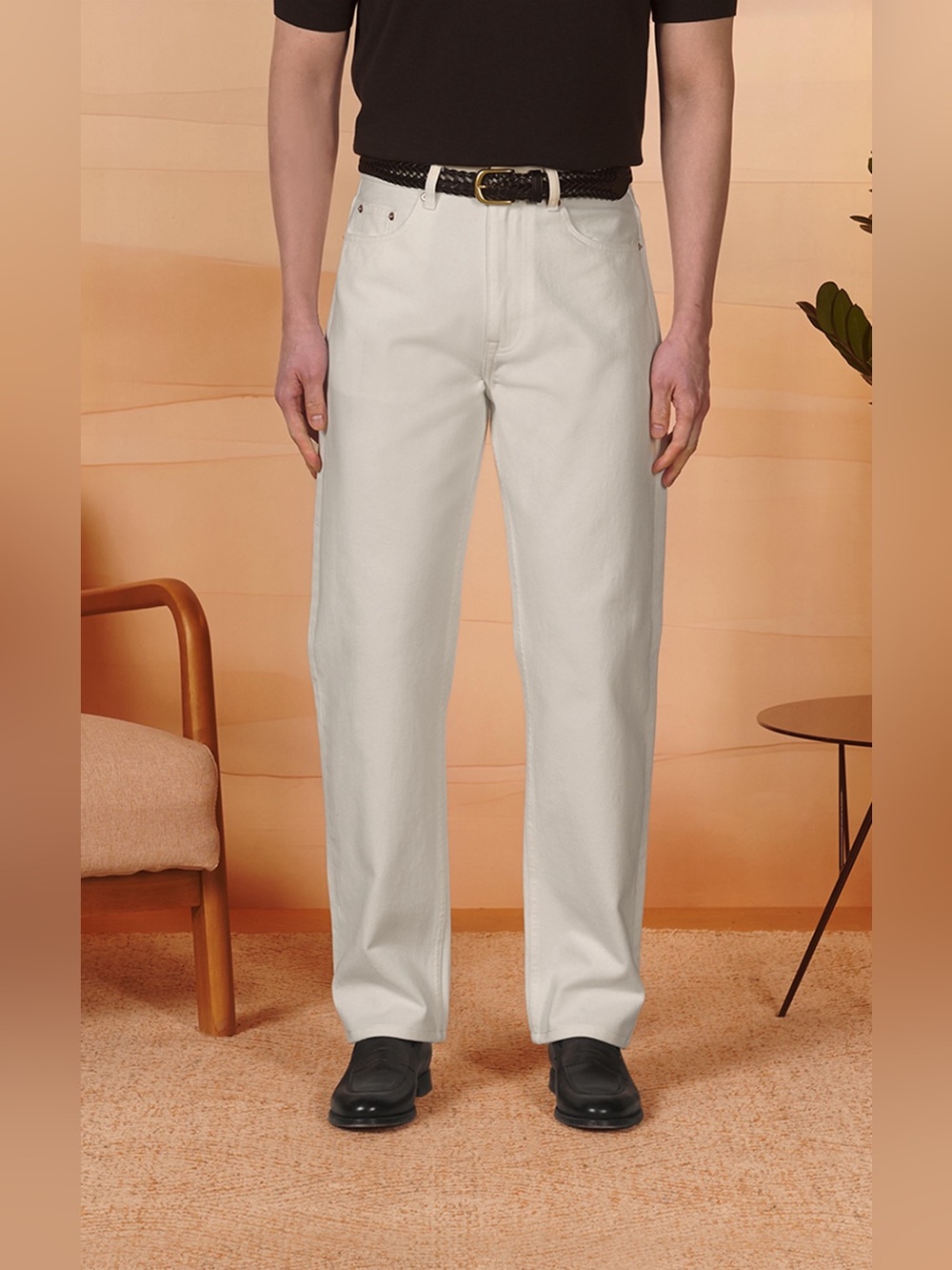 2/60$ SPIER&MACKAY White Denim 5 Pocket Trousers Jeans size‎ 29